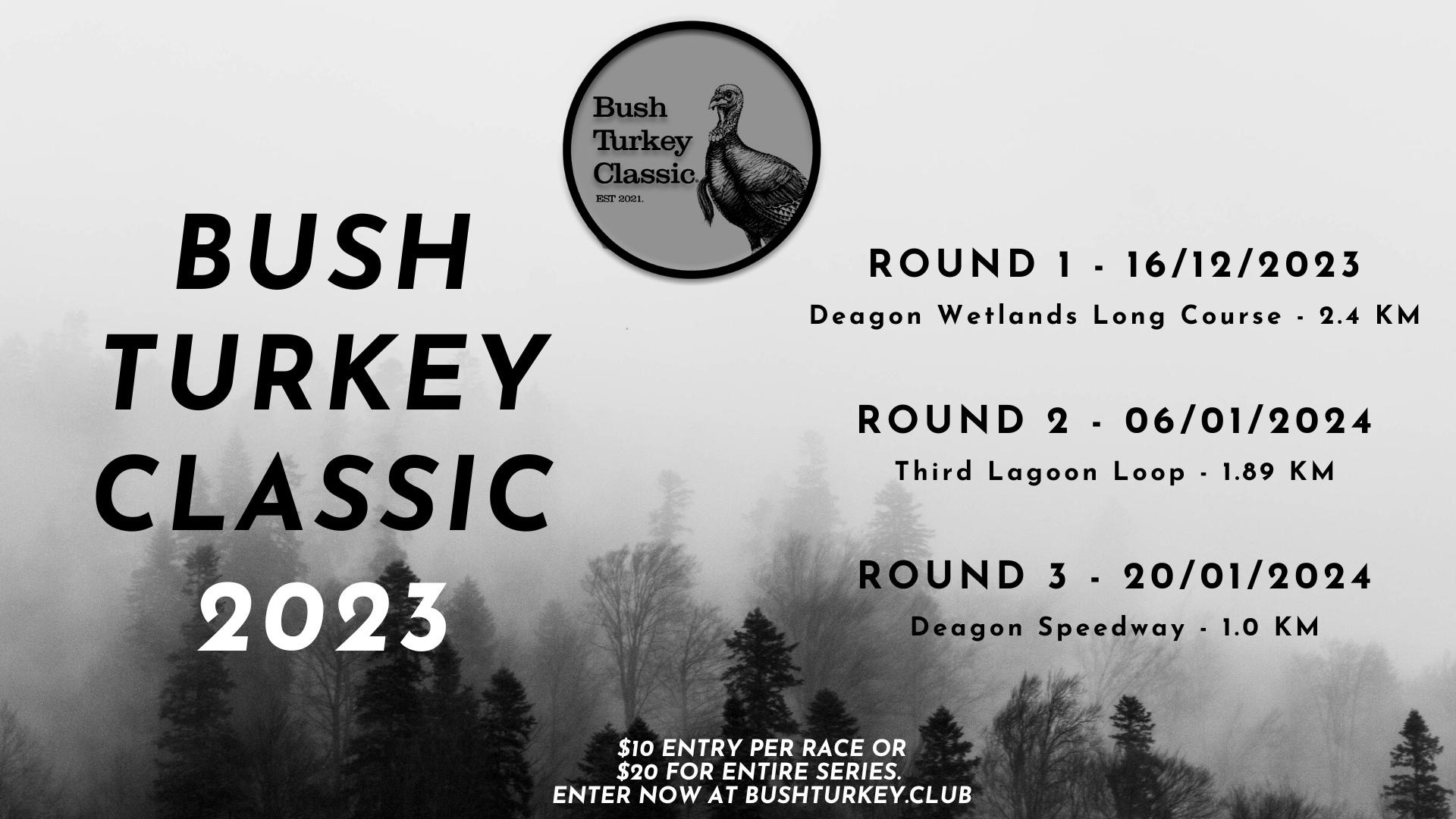 Events | Bush Turkey Track Club